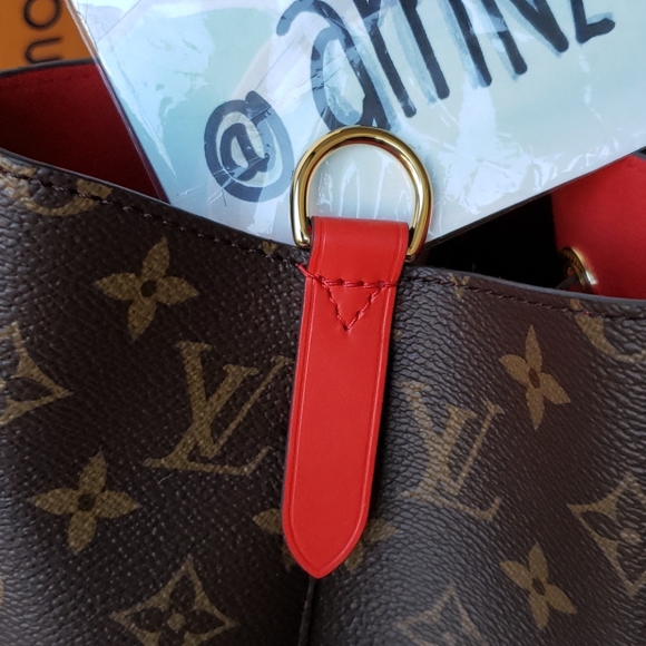 LOUIS VUITTON Monogram Neo noe Red / Neonoe - Picture 7 of 12